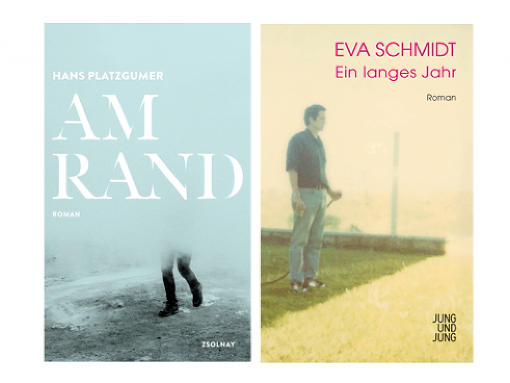 Eva Schmidt und Hans Platzgumer auf der Longlist des Deutschen Buchpreises